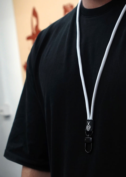 BERRYX LANYARD WHITE